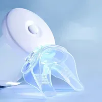 Kit de Blanqueamiento Dental Rápido GlorySmile de 10 Minutos, Luz Aceleradora LED Azul, Cero Sensibilidad, Gel de Peróxido de Carbamida al 35%