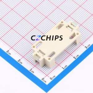 BS-24-B4AK023 Button & Strip Battery Connector SMD Connector Battery Holder CR2450 Phosphor Bronze Tin - Product Image 2