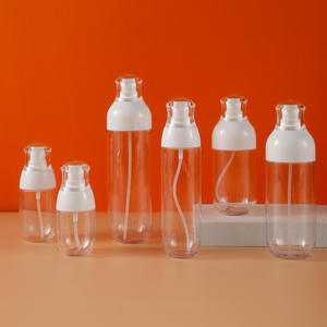 Botella Dispensadora Airless <span class=keywords><strong>Infusa</strong></span> de 30/100/120/150/180 ml, PETG con Pulverizador para Suero para el Cuidado de la Piel, Mascarillas Faciales y Uso Cosmético - Product Image 1