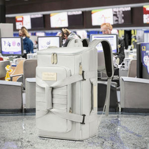 2025 Custom Logo Large Capacity <b>Waterproof</b> Nylon Travel <b>Backpack</b> Zipper Letter Fashionable Sports Design Multiple Pockets - Product Image 3