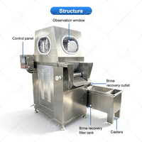 Injecteur de marinade salée électrique commercial OCEAN pour viande de poulet et poisson