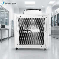 Enfriador de Agua por Espiral Refrigerado por Aire para Control de Temperatura en Procesos de Inyección de Plástico y Láser en Fábricas, Equipo de Refrigeración