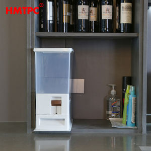 Vente chaude Récipient de stockage d'aliments pour animaux de compagnie de grande capacité avec un matériau de qualité alimentaire Conception de conservation de la fraîcheur des aliments à accès facile - Product Image 2