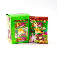 Halal Gezonde Pectine Veganistische Gummy Dulces Snoep Groothandel Dierlijke Vorm Gummies Importeren Snoep Snoep Oem Fabriek Jelly Gummy Snoep