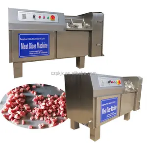 Widely used chicken dicer machine meat cube cutter pork beef cutting frozen meat dice square meat cuter machine