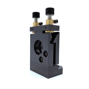 Montura de espejo ajustable con rosca M6X0.25 Unidad de tornillo fino para óptica redonda Marco de posicionamiento de lente de acero inoxidable