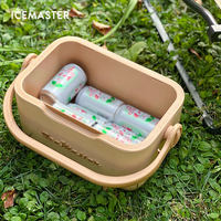 Glacière isotherme IceMaster 12QT PS avec isolation en mousse, intérieur en PP imperméable, pour garder les aliments frais et au frais pendant les voyages