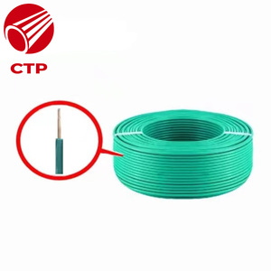 สายไฟฟ้าหุ้มฉนวนพีวีซีแบบแข็ง 1.5 ตร.มม. 450/750V ทนไฟ ตัวนำทองแดงเปลือย สำหรับงานก่อสร้างและระบบน้ำ ราคาดีที่สุด 100 เมตร - Product Image 3