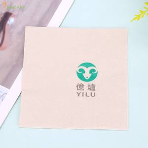 Serviettes en papier de soie jetables Serviettes en papier avec logo Servietes Serviettes en papier rose Boho - Product Image 4