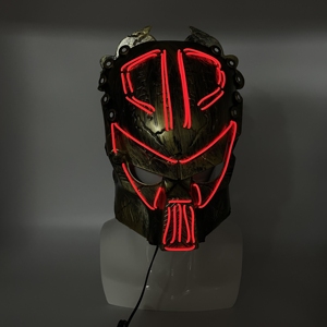 Zdel corde-<span class=keywords><strong>masque</strong></span> lumineux de manga, personnage animé, impression de film, parure d'anniversaire, de vacances, lumière Led classique, Robot luisant - Product Image 2