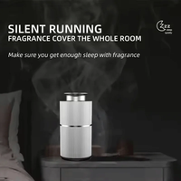 Désodorisant de voiture en alliage d'aluminium Rechargeable Portable diffuseur d'huile essentielle d'arôme USB sans eau Mini diffuseurs d'arôme