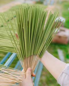 Varillas de Incienso de Eucalipto Natural de 30 cm de Largo, Incienso de Bambú para Aromaterapia, Fragancia para el Hogar, Spa y Relajación, OEM Disponible - Product Image 1