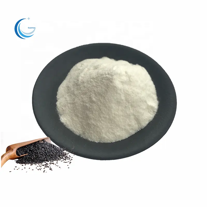 Pure Natural organic black sesame extract sesamin 98% powder