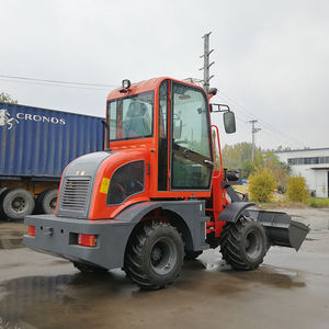 รถตักล้อยางขนาดเล็กพร้อมใบมีดหิมะในสวนสไตล์ยุโรป - Product Image 4