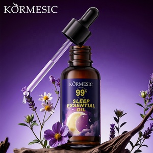 OEM ODM Marque privée KORMESIC 30ml Mélange d'herbes naturelles Relaxation Soulagement du stress 99% Huile essentielle de lavande pour un sommeil profond - Product Image 1