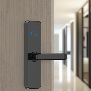 Sistema DE GESTIÓN DE HOTEL inteligente Puerta de madera para <span class=keywords><strong>apartamentos</strong></span> para <span class=keywords><strong>Airbnb</strong></span> Mortaja 5050 Electron Seguridad Almacenamiento DE DATOS Memoria inteligente - Product Image 4