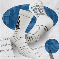 Calcetines deportivos de alta calidad para hombre, medias antideslizantes de algodón de compresión con Logo del equipo de baloncesto Elite, venta al por mayor
