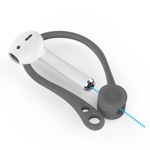 AhaStyle-oreillettes Premium en TPU Anti-perte, compatibles avec les AirPods 1/2/3/Pro, Design ergonomique - Product Image 3