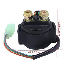 2 针 12V 20W 密封铜触点低功率微型电磁启动继电器，适用于 GY6 50CC/125CC/150CC 踏板车、全地形车、卡丁车 - Product Image 5