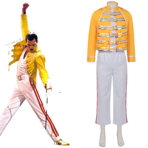 Disfraz <span class=keywords><strong>de</strong></span> Freddie Mercury, Cantante <span class=keywords><strong>de</strong></span> Queen, Cosplay <span class=keywords><strong>de</strong></span> Mokry - Product Image 1