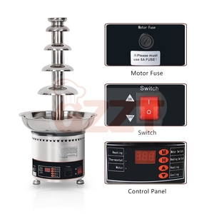 Fontaine à <span class=keywords><strong>chocolat</strong></span> à 7 couches, Pot à <span class=keywords><strong>Fondue</strong></span>, fête, Cocktail, professionnel, cascade, <span class=keywords><strong>machine</strong></span> à fondre, Offre Spéciale, pas cher - Product Image 3