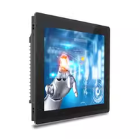 PC industriel tout-en-un avec petit écran tactile, processeur Intel I3/I5/I7, système d'exploitation Windows 7/8/10/Android, garantie 1 an