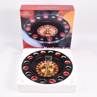Offre Spéciale adulte Casino Lucky Shot Glass Roulette Party Drinking Game Set avec plateau tournant pour Bar & Club Sports & Entertainment