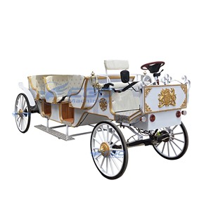 2025 Carrosse Électrique Royal de Luxe à 4 Roues, Alimenté par Batterie, pour Mariages et Visites Touristiques, Transport Spécial à Vendre - Product Image 1