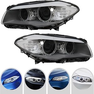 Faro LED T1ZW Argento di Alta Gamma 75W, Fascio Alto 6000Lux, Dimensioni 3 Pollici, 3 Colori, Luce Laser Biled per BMW F10 - Product Image 2