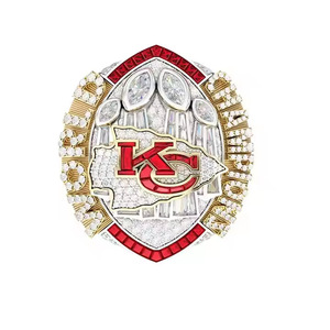 2024 Kansas Chiefs Championship <b>Ring</b> Football Championship <b>Ring</b> Manufacturer Direct Sales - Product Image 1