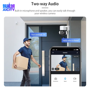 Cámara IP PTZ Inalámbrica con IA y WiFi Tuya Smart de 2MP, 1080P, Visión Nocturna a Todo Color, Mini Cámara - Product Image 6
