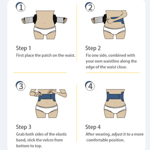 Equipo DE CUIDADO DE LA SALUD OEM ODM Alivio del dolor Pegatina Hierbas naturales Ajenjo Parche de cintura caliente - Product Image 6