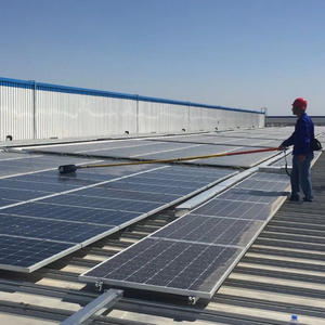 Mesin Robot pembersih Panel surya panjang 7.2 <span class=keywords><strong>M</strong></span>, sikat pembersih berputar dengan lebih sedikit sistem pembersih Panel Premium air - Product Image 3