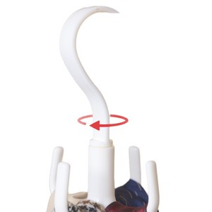Four Claw Hook A1682 Removable Wardrobe Storage Organizer For Clothes Hats Scarves Bags Door Hanger - Product Image 3