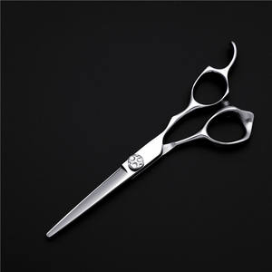 กรรไกรตัดผมมืออาชีพ 6 นิ้ว สแตนเลสสตีล กรรไกรตัดผมแบบแบน กรรไกรซอยผม ด้ามยาว ใบมีดคม ผลิตที่ซูโจว - Product Image 5