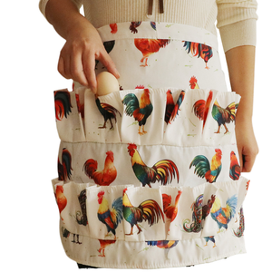 Delantal de Chef sin Mangas con Talla y Logotipo Personalizados, Delantal de Algodón Ecológico de Alta Calidad y Estilo Clásico a Precio Económico al por Mayor - Product Image 1