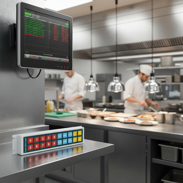 New Product 20 Key Bump Box USB Wired Keyboard POS Fully Programmable Keyboard for KDS Kitchen Display System & Ordering System