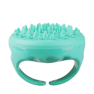 Popular Silicone Body Scraping Massage <b>Brushes</b> <b>Scrub</b> Exfoliating Silicone Bath Back <b>Brush</b> - Product Image 1