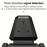 Detektor EMF, EMF Digital layar warna rumah tangga, pendeteksi EMF medan elektromagnetik genggam, penguji radiasi