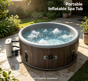 Jacuzzi con Bomba de Calor y Temperatura Constante, Piscina de Hidromasaje para Uso Durante Todo el Año - Product Image 4