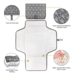 Portable Far Infrared Heating Care Pad Waterproof Folding Baby Diaper Changing Pad with <b>Cover</b> - Product Image 5