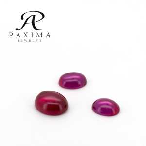 Paxima đồ trang sức phổ biến đường bánh mì hình dạng Pigeon máu đỏ phòng thí nghiệm phát triển <span class=keywords><strong>Ruby</strong></span> - Product Image 4