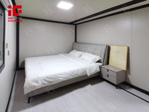 <span class=keywords><strong>Vendita</strong></span> calda 40ft <span class=keywords><strong>di</strong></span> <span class=keywords><strong>lusso</strong></span> prefabbricato pieghevole espandibile casa del contenitore con 2 camere da letto con parasole - Product Image 6