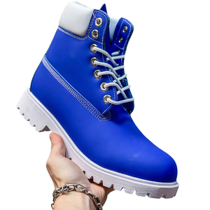 Botas de caña alta multicolor, ligeras, cómodas, resistentes al agua y al desgaste para hombre y mujer - Product Image 3