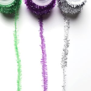 Thực tế nước mặn nước ngọt bay buộc vật liệu mới lạ Quà Tặng tinsel Chenille chủ đề pha lê dòng đèn flash numph lỗi Scud khô - Product Image 4