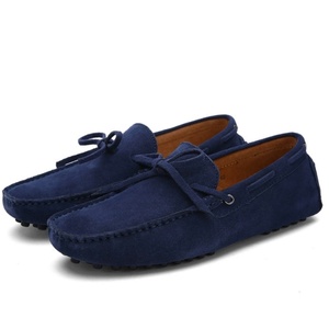 Mocassins décontractés pour hommes en cuir nubuck tendance, respirants, à enfiler, polyvalents pour l'été et le printemps, pour le commerce transfrontalier - Product Image 1