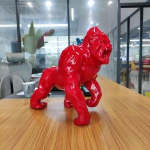 Nhựa Trong Nhà Trang Trí Tượng Nghệ Thuật Đường Phố Vua <span class=keywords><strong>Kong</strong></span> Nhựa Lớn Nhựa Gorilla Tượng - Product Image 2