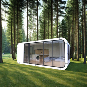 บ้านแคปซูลเคลื่อนย้ายได้แบบยืดออกได้หรูหราทันสมัยแคมป์บ้าน prefab เคลื่อนที่ได้สำหรับโรงแรม prefab บ้านโดยอัตโนมัติ - Product Image 4