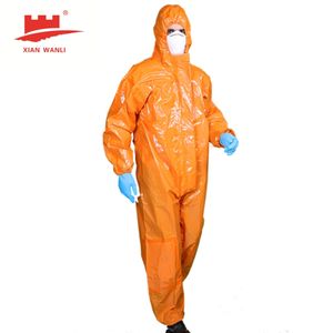 Combinaison de Protection antistatique et jetable chat III TYPE 3, combinaison de sécurité en PP avec revêtement PE - Product Image 3