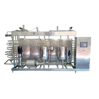 Mini ligne de stérilisation UHT de laboratoire Machine de stérilisation Usine de traitement du lait UHT à petite échelle